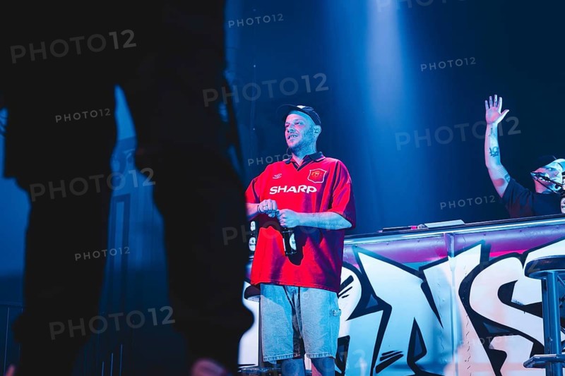 Rapper Michael Mike Rohleder from 257ers live in Berlin's Huxleys New World 17.03.2026