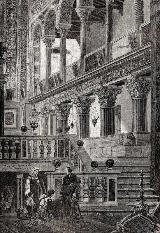 San Lorenzo fuori le mura, Rome, Italy, 19th Century