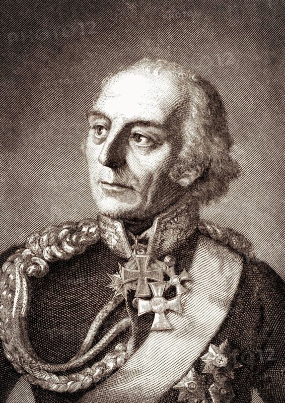 Johann David Ludwig Graf Yorck von Wartenberg, 1759 - 1830, a Prussian general field marshal