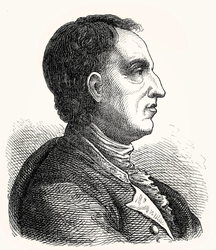 Denis Diderot, 1713 – 1784, a French philosopher, art critic and writer