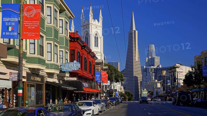 USA, California, San Francisco, Trans America Pyramid