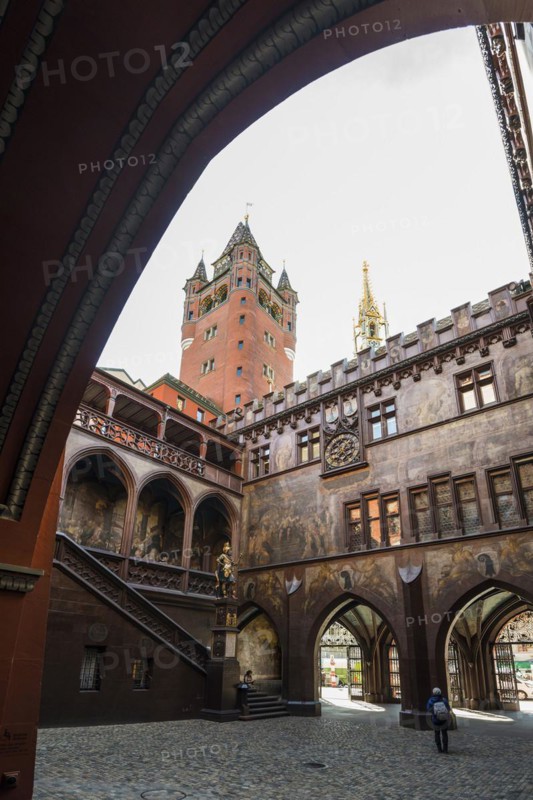 City Hall, Basel, Canton of Basel-Stadt, Switzerland