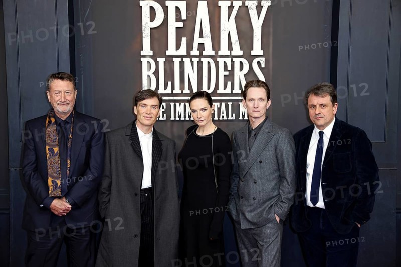 Steven Knight, Cillian Murphy, Rebecca Ferguson, Tom Harper, Guy Heeley - Berlin Premiere Peaky Blinders - The Immortal Man, Kino International, Berlin, 12.3.26