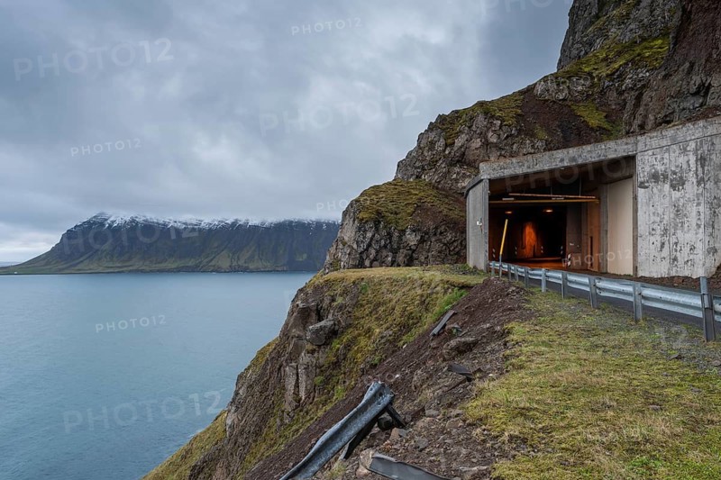 Tunnel to Siglufjörður, Norðurland eystra, Iceland