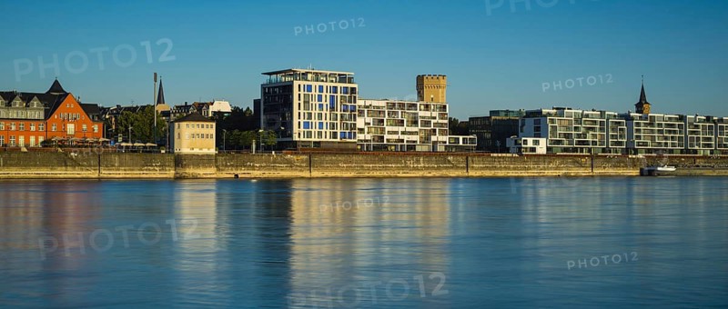 Residential and commercial buildings, Rheinauhafen, Cologne, North Rhine-Westphalia, Germany