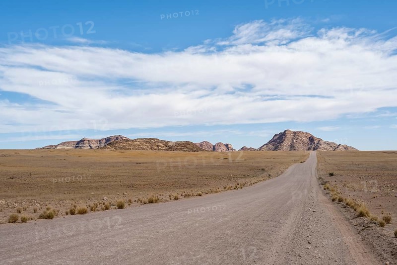 Gravel road, Naukluft Mountains, Namib-Naukluft Park, Hardap, Namibia