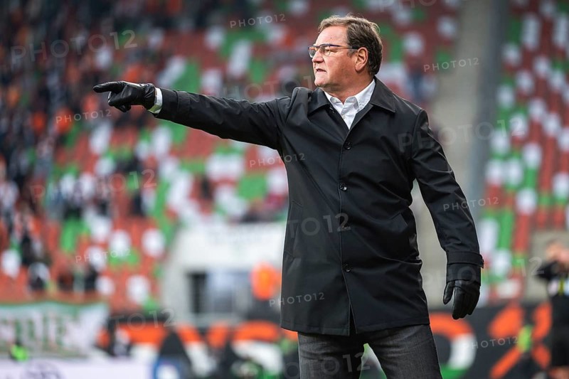LUBIN, POLAND - APRIL 11, 2025: Football match between KGHM Zaglebie Lubin vs Gornik Zabrze. Jan Urban head coach of Gornik