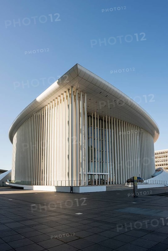 Philharmonie, by Christian de Portzamparc, Place de l'Europe, Plateau de Kirchberg, Luxembourg, Luxembourg City, Luxembourg