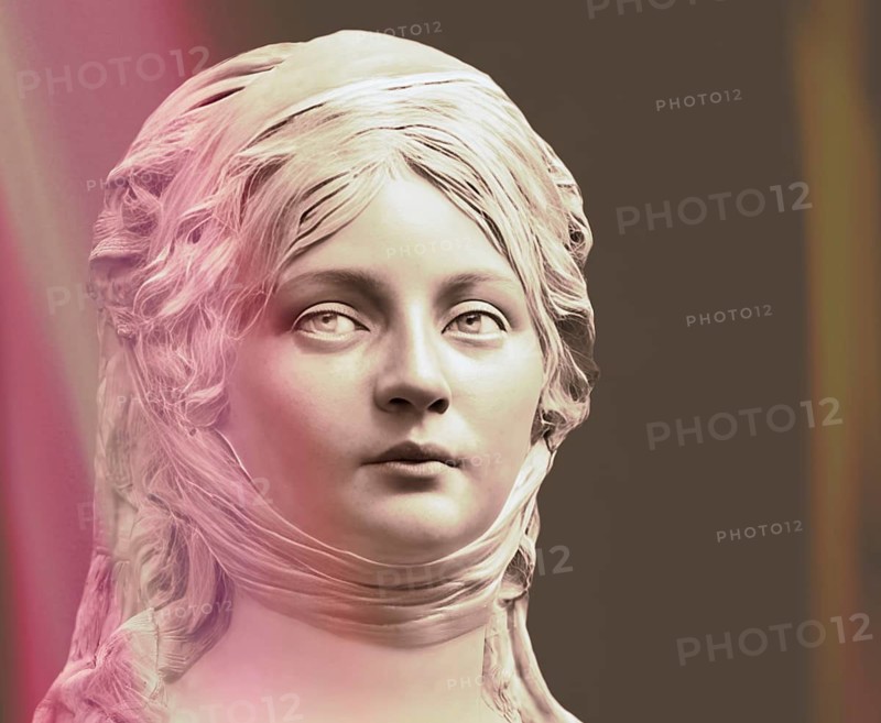 Louise of Mecklenburg-Strelitz, Luise Herzogin zu Mecklenburg - Strelitz, Luise Auguste Wilhelmine Amalie Herzogin zu Mecklenburg, Königin Luise, 1776 – 1810, Queen of Prussia as the wife of King Frederick William III, digitally edited after a bust by Johann Gottfried Schadow