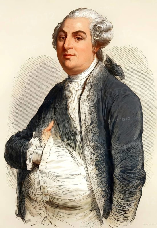 Louis XVI or Ludwig XVI, 1754 –1793, the last king of France before the fall of the monarchy during the French Revolution