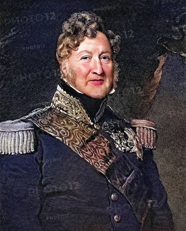 Louis Philippe, 1773-1850, Duke of Orleans, Duke of Chartres, King of the French in 1841 (1830-1848), Historical, digitally restored reproduction from a 19th century original, Record date not stated