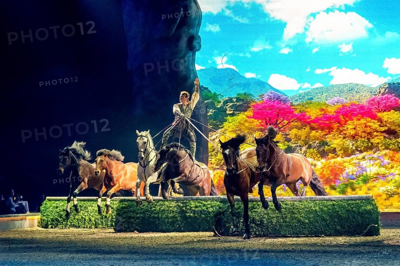 Cavalluna, horse show on Gateway to the Otherworld tour in Berlin's Uber Arena on 17.01.2026