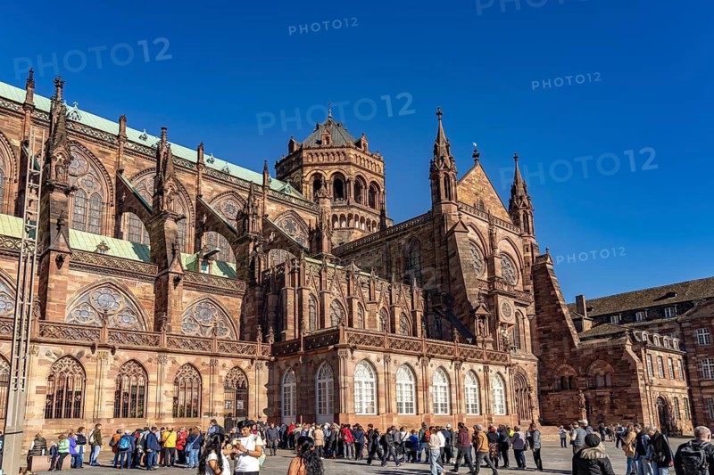 Strasbourg Cathedral in Strasbourg, Alsace, France