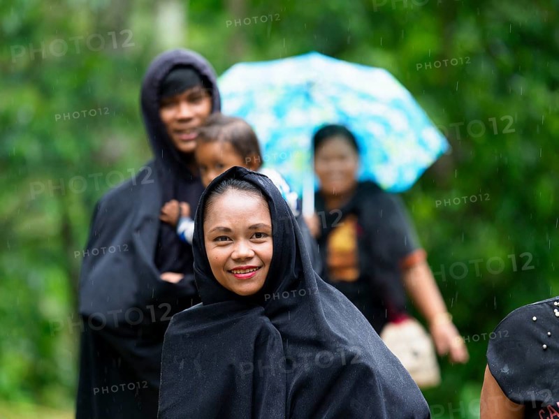 Happy mourners, Tana Toraja, Rantepao, Sulawesi, Indonesia