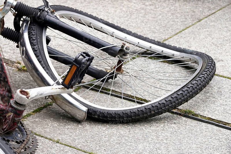 Destroyed bicycle, Germany