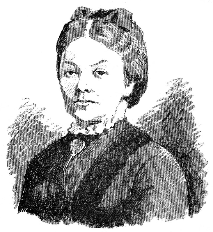 Baroness Marie von Ebner-Eschenbach, 1830-1916, an Austrian writer, Marie Freifrau Ebner von Eschenbach, 1830-1916, eine österreichische Schriftstellerin