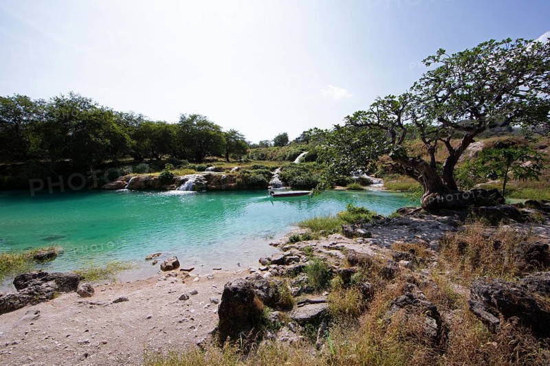 Wadi Darbat near Salalah, Dhofar Province, Oman