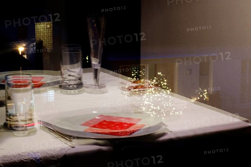 Christmas table setting, Germany
