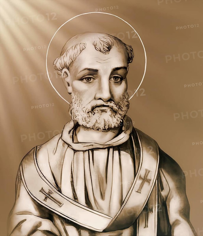 Pope Anacletus (c.?AD 16 – c.?AD 92), also known as Cletus, Anaklet, Anenkletos, Anencletus, Kletus, bishop of Rome from c.?AD 80 to c.?AD 92, digitally edited