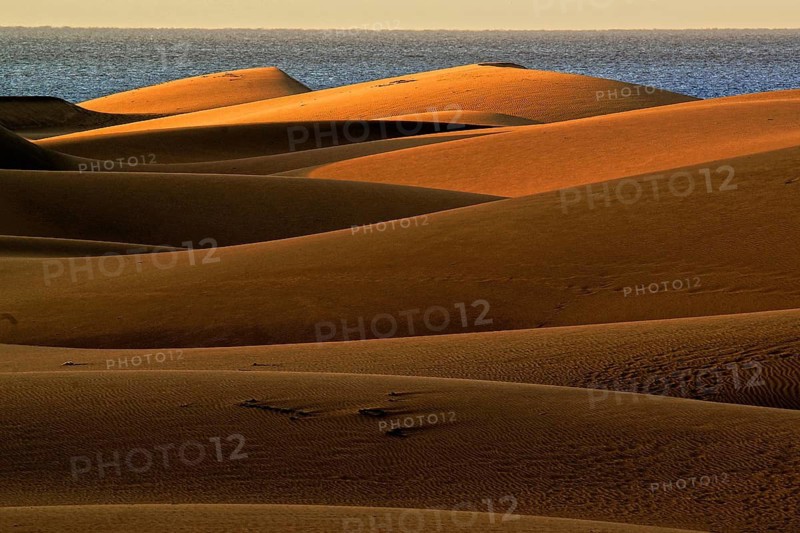 Gran Canaria, dunes, dunes, Maspalomas, sand dunes, sea, Gran Canaria, Canary Islands, Spain