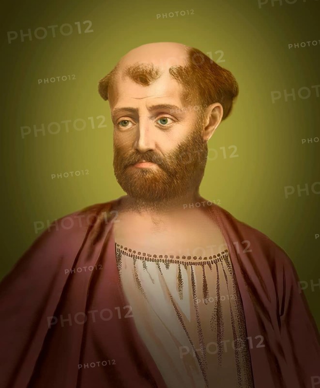 Pope Alexander I, Alessandro I, Bishop of Rome from c. 107 to his death c. 115, digitally edited