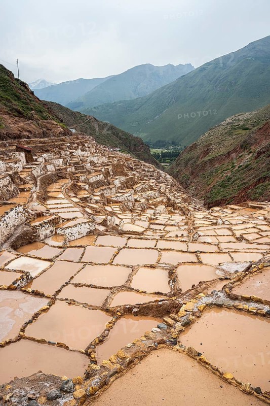Inca salt pans of Maras, Maras, Peru