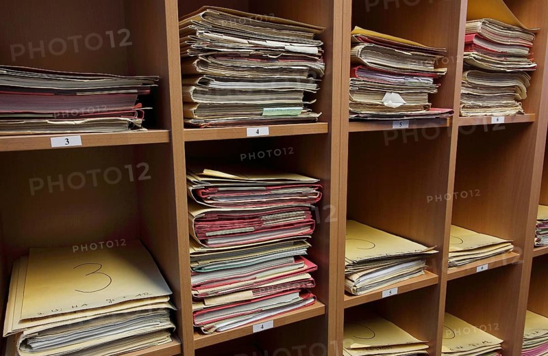 Berlin, DEU, 25.01.11 - Court records, Berlin, Germany