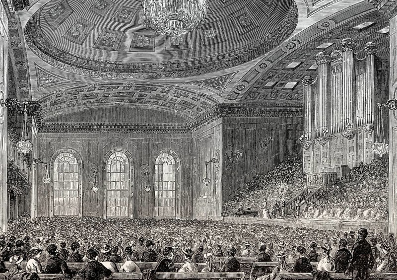 Assembly Rooms and Music Hall, George Street, Edinburgh, Scotland, 19th century