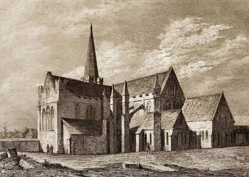 Saint Patrick's Cathedral, Dublin, Irland, 19. Jahrhundert