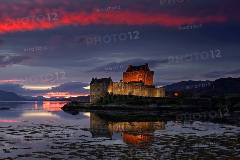 Castle Eilean Donan in Scotland, Scotland, United Kingdom