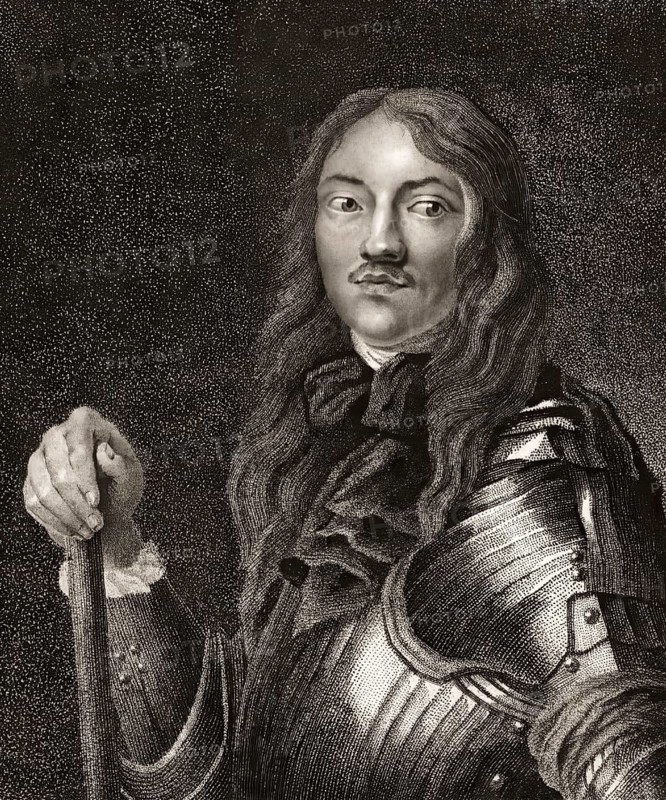 Portrait of Peter the Great, Peter I or Pyotr Alexeyevich Romanov, 1672-1725, Emperor of the Russian Empire, digitally optimized