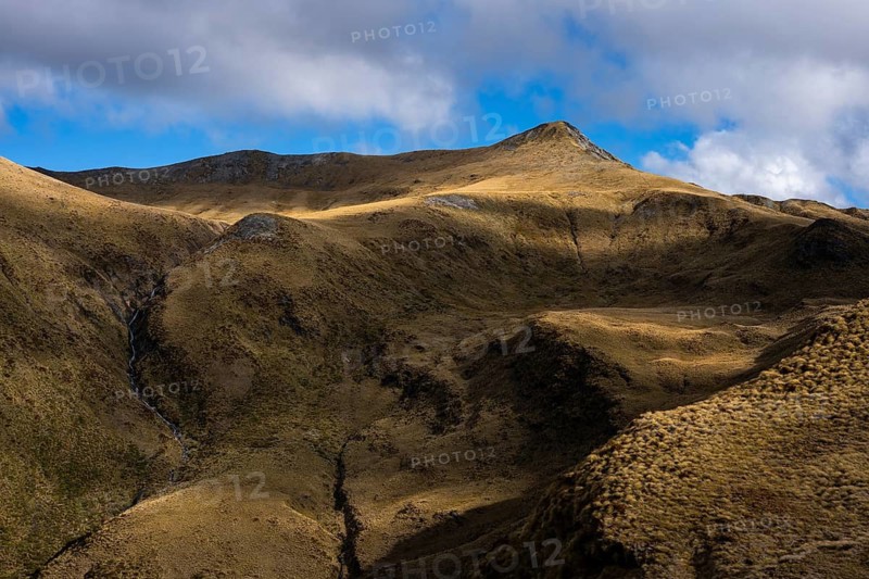 Mountain landscape, Mount Burns, Borland Road Area, Fiordland National Park, Southland Region, South Island, New Zealand