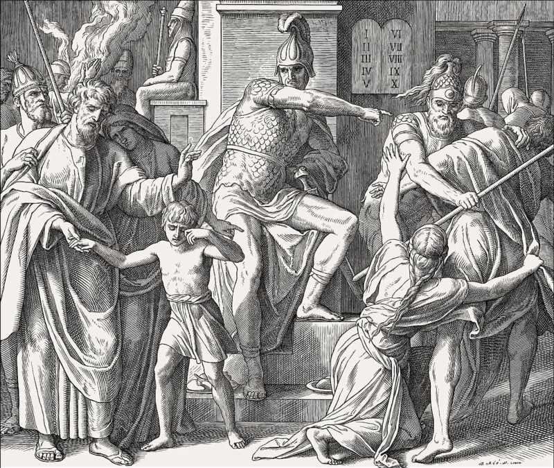 Martyrs, Books of Maccabees, Old Testament, by Julius Schnorr von Carolsfeld