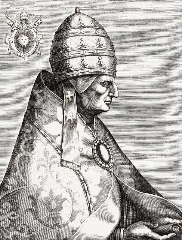 Peter of Candia, also known as Peter Phillarges, Pietro Di Candia, Petros Philargos, c. 1339 – 1410, as Alexander V or Alessandro V, antipope elected by the Council of Pisa during the Western Schism, he reigned from 1409 to his death in 1410