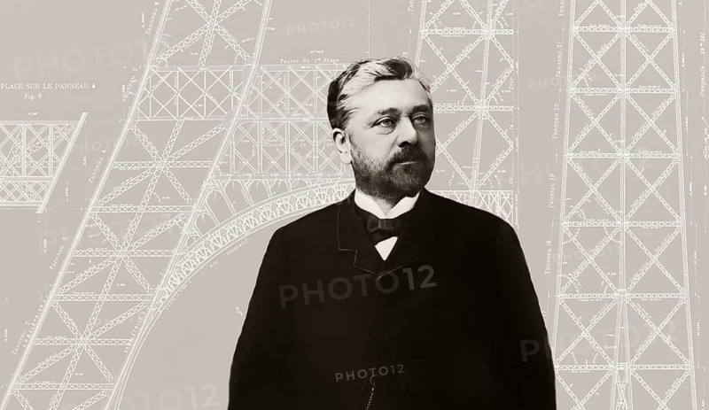 Alexandre Gustave Eiffel, 1832 – 1923, French engineer, after Nadar