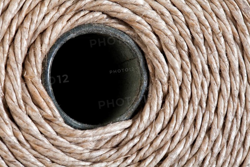 Package cord, rolled into balls, Paketkordel, aufgerollt zu Knäueln