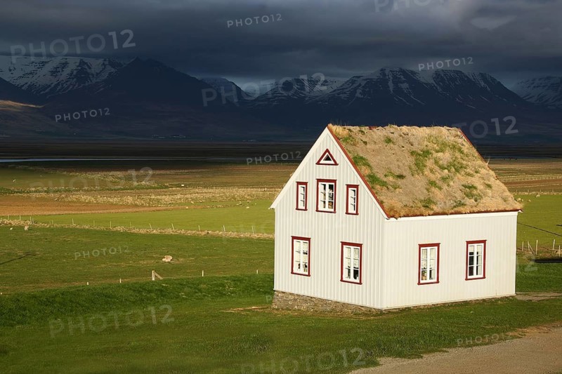 Europe, Scandinavia, Iceland, house in Glaumbär