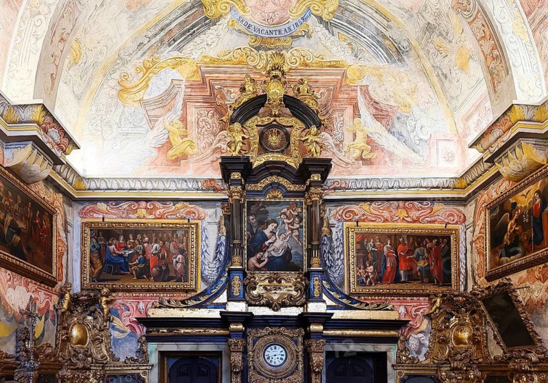 Porto Cathedral, interior, Sé do Porto, UNESCO World Heritage Site, Porto, Portugal