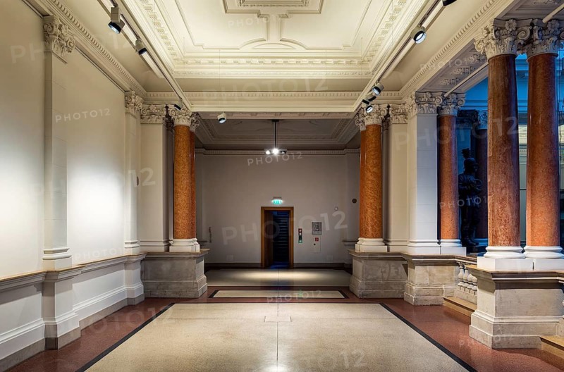 Interior design at the Museum of Communication on Leipziger Straße in Berlin Mitte, Classicism, Berlin, Germany
