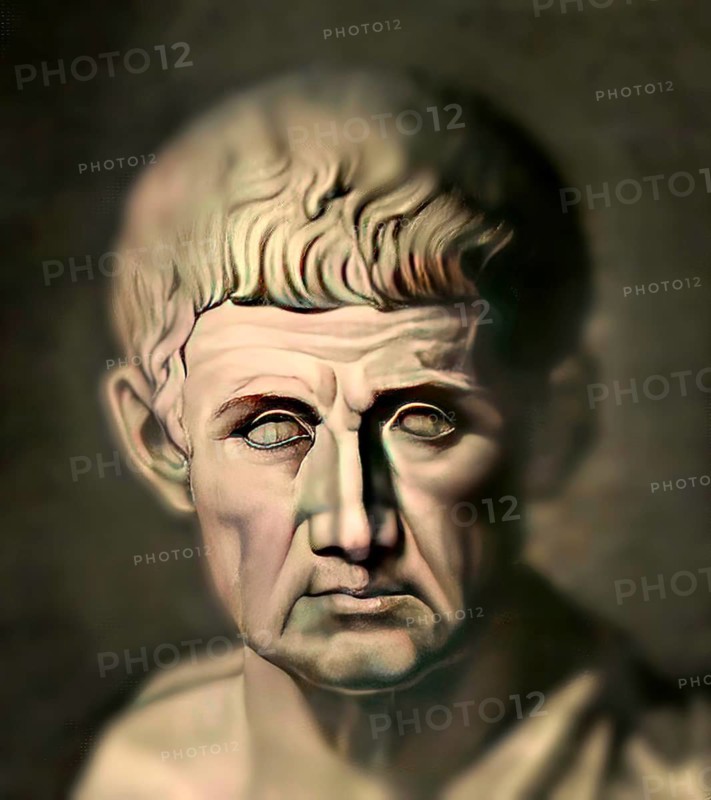 Aristotle, 384-322 BC, ancient Greek philosopher and scientist, digitally altered