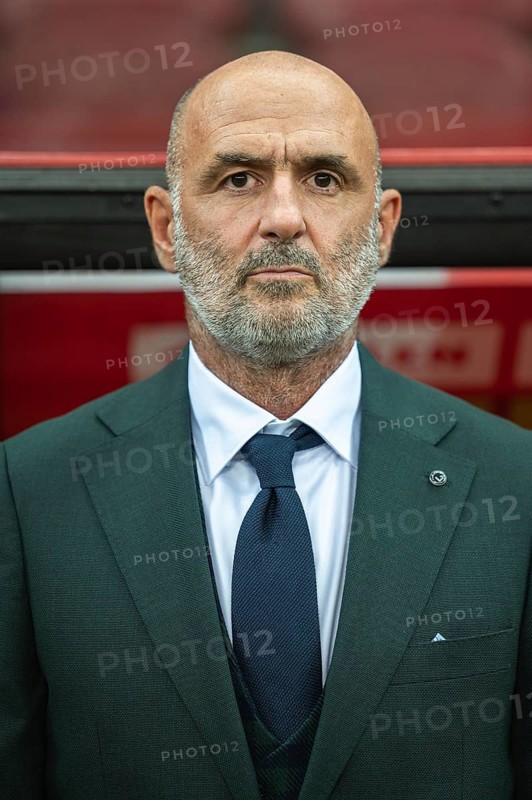 WARSAW, POLAND - JUNE 7, 2024: Friendly soccer match Poland - Ukraine 3:1. Michal Probierz head coach of Poland.