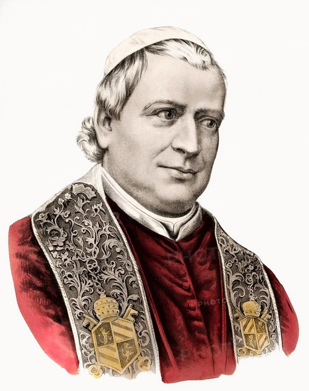 Pope Pius IX, 1792 - 1878, Giovanni Maria Mastai-Ferretti