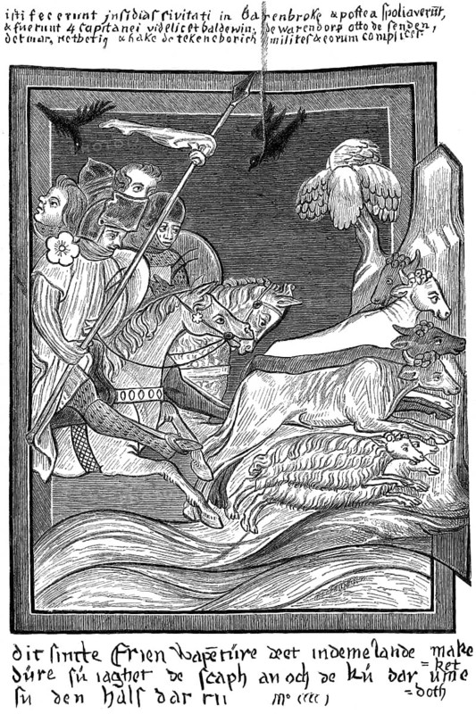Robber barons or robber knights in the late Middle Ages