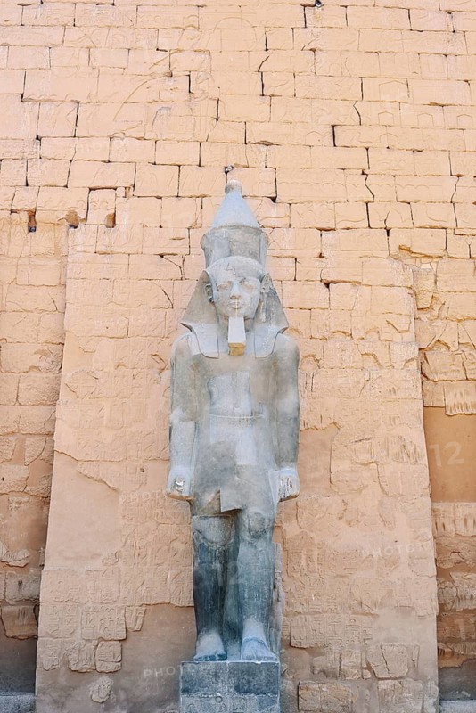 Statue of Ramesses II, Luxor Temple, Luxor, Egypt