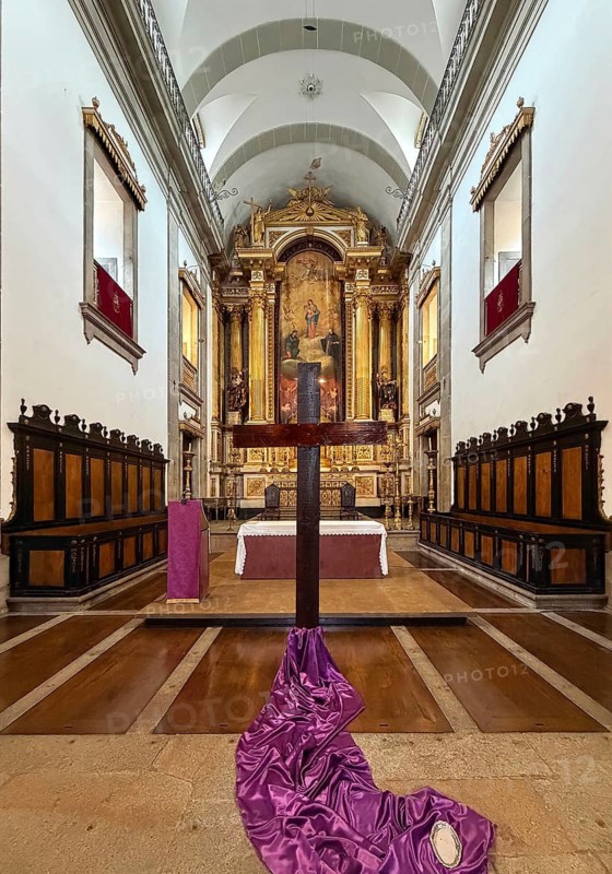 Igreja de S. Jose das Taipas, church of Saint Joseph of Taipas designed by architect Carlos Amarante in a predominantly neo-classical style, Porto, Portugal