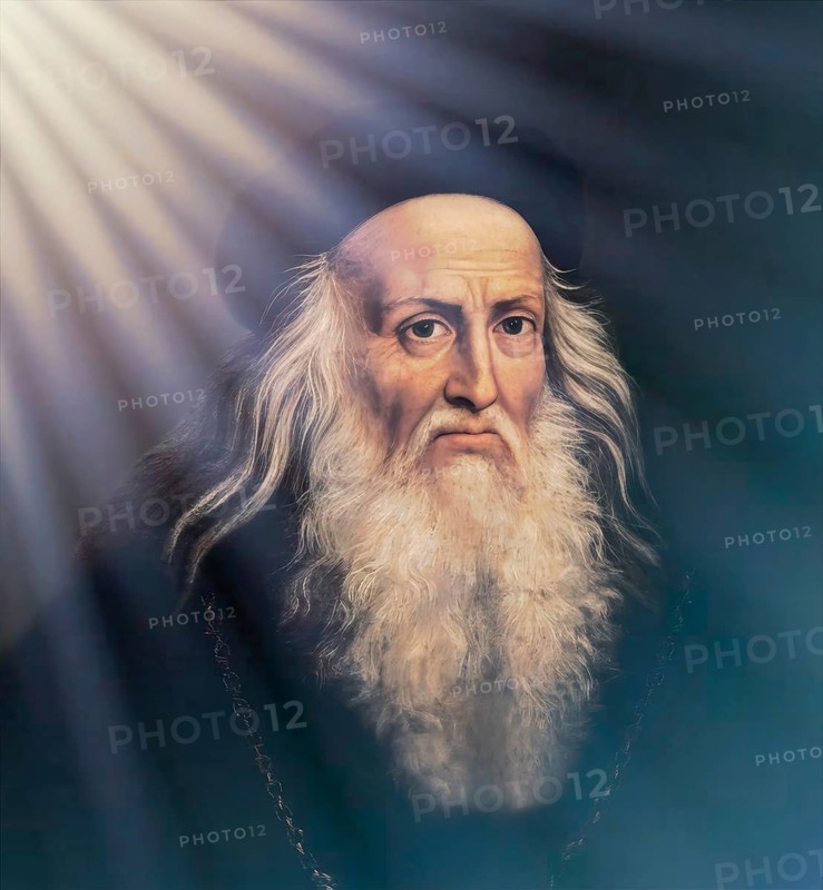 Leonardo da Vinci, 1452 - 1519, Italian painter, sculptor, architect and engineer, digitally edited