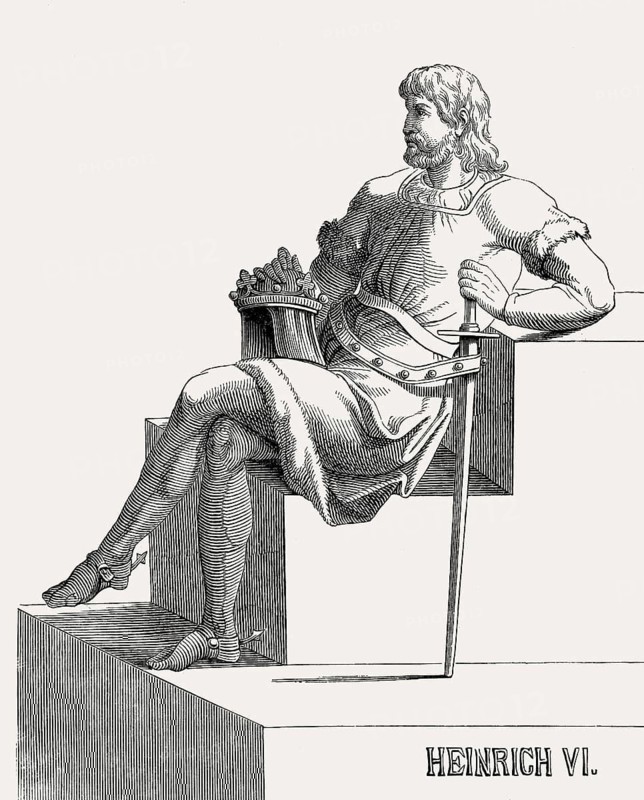 Henry VI, Holy Roman Emperor from 1191 to 1197