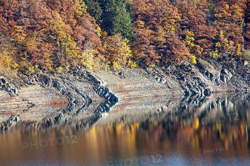 Biggetalsperre reservoir, Attendorn, North Rhine-Westphalia, Germany
