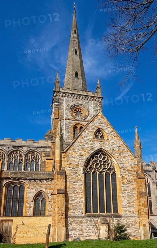 Holy Trinity Church, where William Shakespeare was baptised and buried, Stratford-upon-Avon, Warwickshire, England, United Kingdom