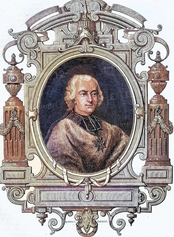 Louis Rene edouard de Rohan-Guemene, Ludwig Renatus Eduard von Rohan-Guemene (born 25 September 1734 in Paris died 16 February 1803 in Ettenheim) was the last prince-bishop of the diocese of Strasbourg from 1779, Historical, digitally restored reproduction from a 19th century original, Record date not stated